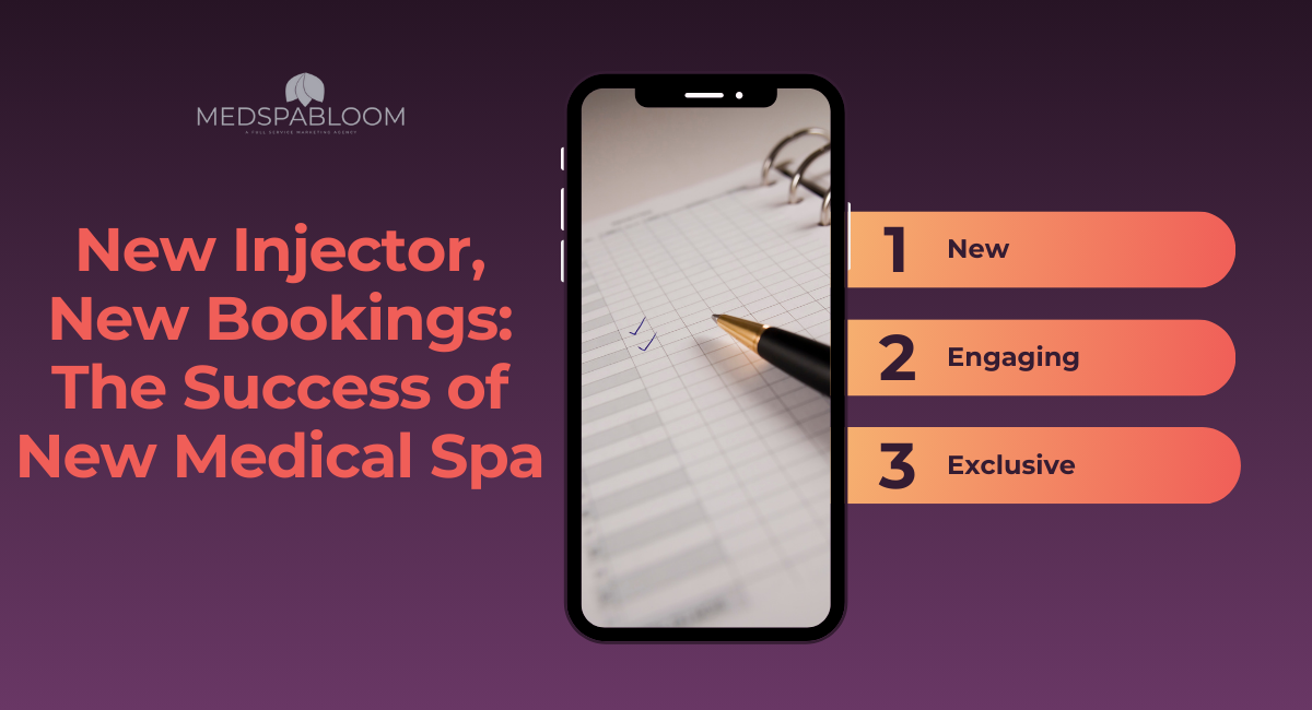 Case Study: From Promo to Profit: How a New Injector Promo Increased Booking Rate for New Medical Spa