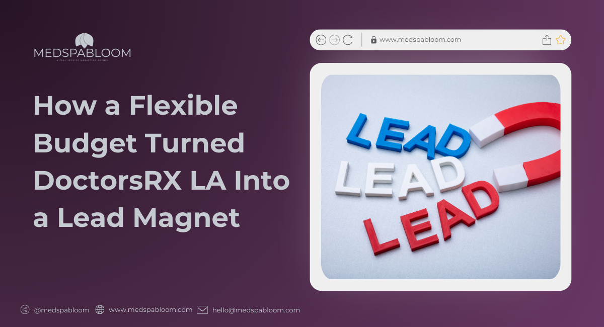 Case Study: How a Flexible Budget Turned DoctorsRX LA Into a Lead Magnet